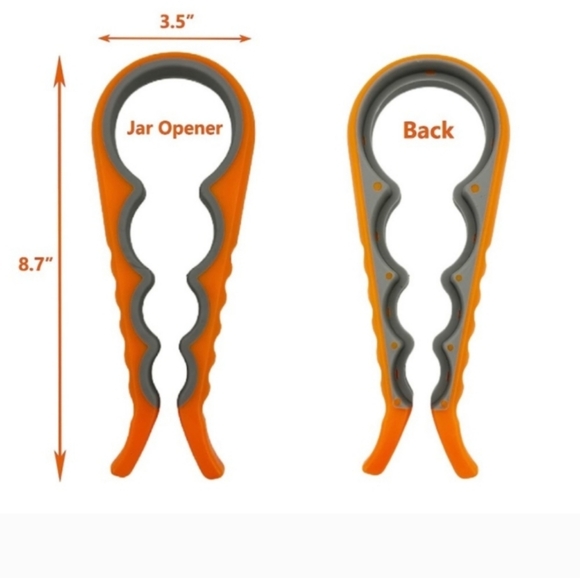 Cap Jar Opener Brand Multifunctional NEW Sealed in Bag in RED Home Kitchen - Picture 2 of 10